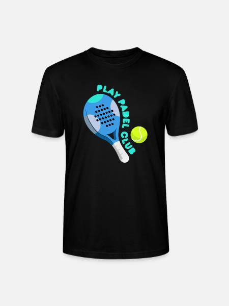 Padel - Gave til padelspiller - Stanley Stella CRAFTER unisex økologisk-T-shirt - sort