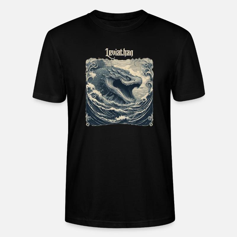 Leviathan - Stanley/Stella Unisex Bio-T-Shirt CRAFTER - Schwarz