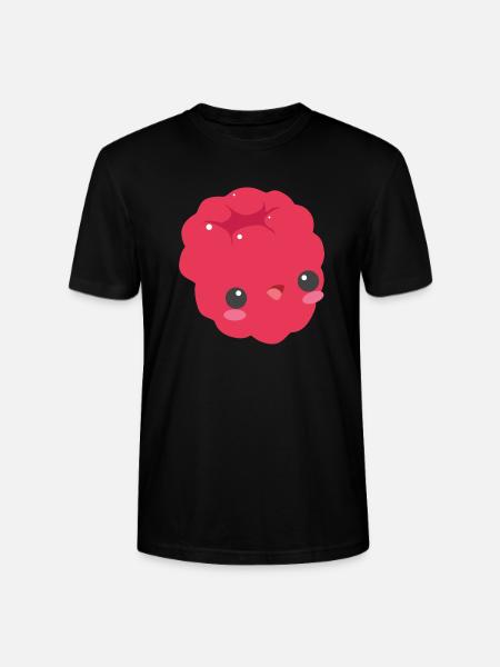 framboise douce - T-shirt bio CRAFTER Stanley Stella Unisexe - noir
