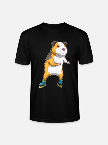 Meerschweinchen Inline skating Inline skates - Stanley/Stella Unisex Bio-T-Shirt CRAFTER - Schwarz