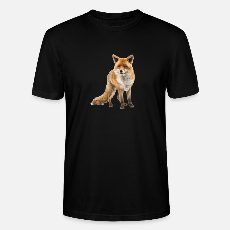 Fuchs - Stanley/Stella Unisex Bio-T-Shirt CRAFTER - Schwarz