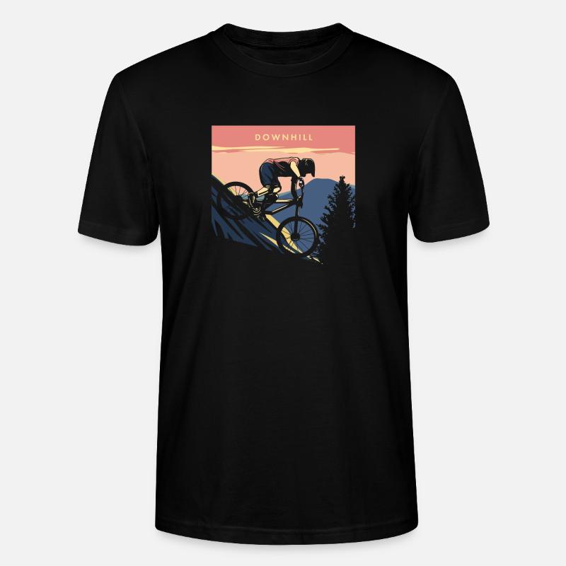 VTT VTT VTT Descente - T-shirt bio CRAFTER Stanley Stella Unisexe - noir