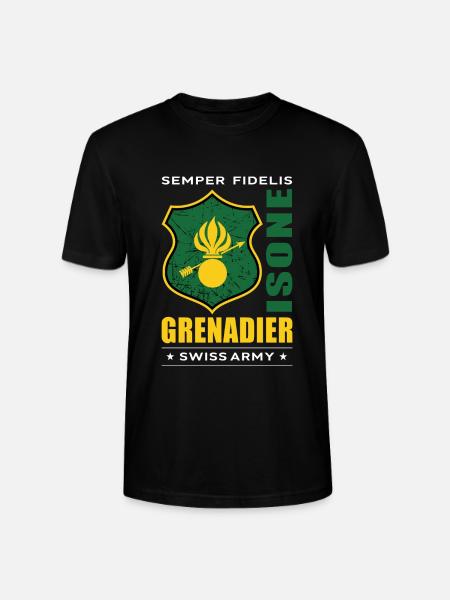 Grenadier - T-shirt bio CRAFTER Stanley Stella Unisexe - noir