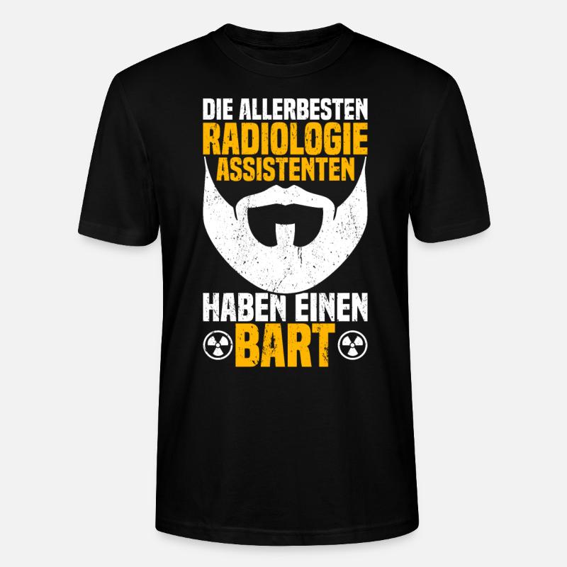 MTRA Medizinisch-Technischer Radiologie Assistent - Stanley/Stella Unisex Bio-T-Shirt CRAFTER - Schwarz