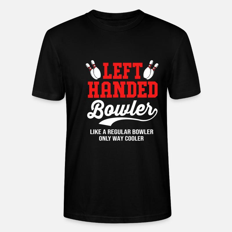 Bowling - Stanley/Stella Unisex Bio-T-Shirt CRAFTER - Schwarz
