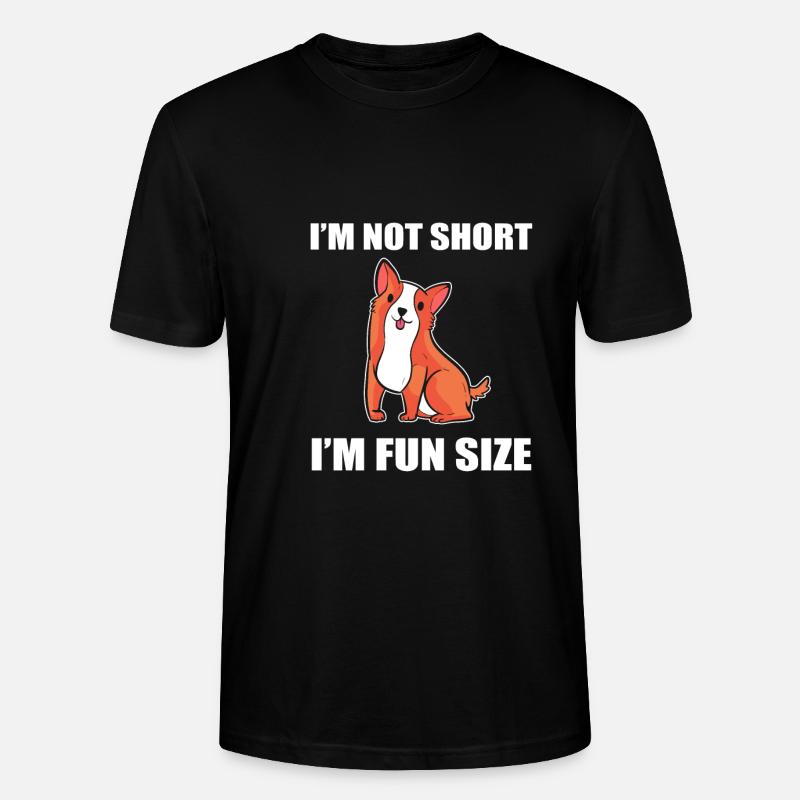 Corgi - Stanley/Stella Unisex Bio-T-Shirt CRAFTER - Schwarz