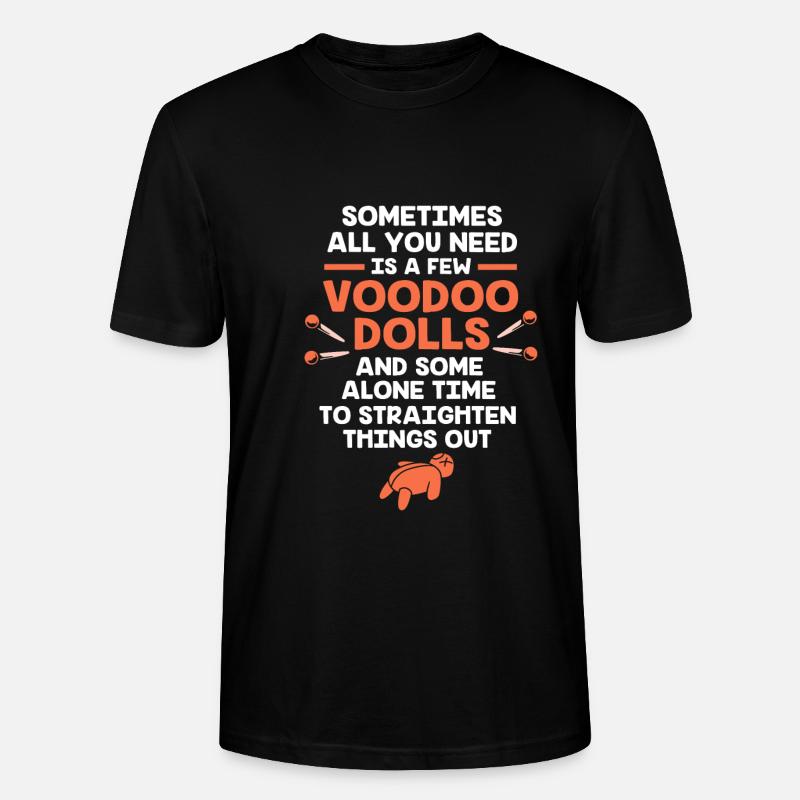 Voodoo - Stanley/Stella Unisex Bio-T-Shirt CRAFTER - Schwarz