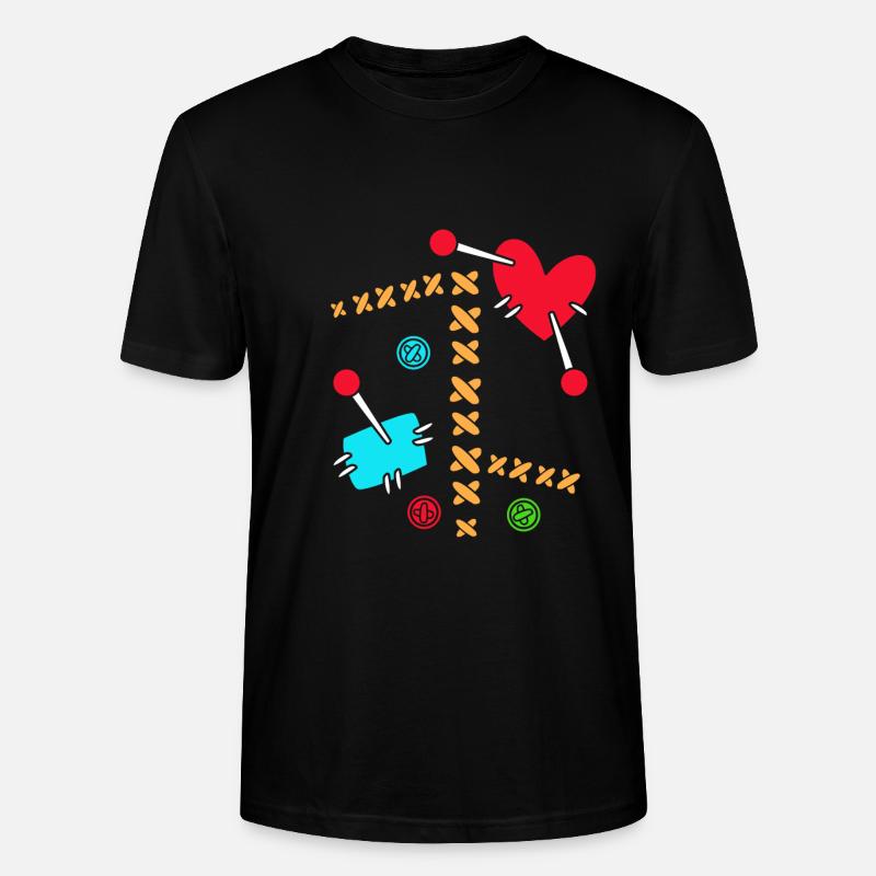 Voodoo - Stanley/Stella Unisex Bio-T-Shirt CRAFTER - Schwarz