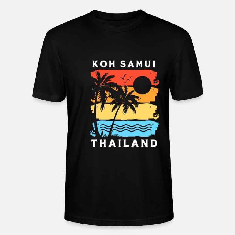 Thai - Stanley/Stella Unisex Bio-T-Shirt CRAFTER - Schwarz