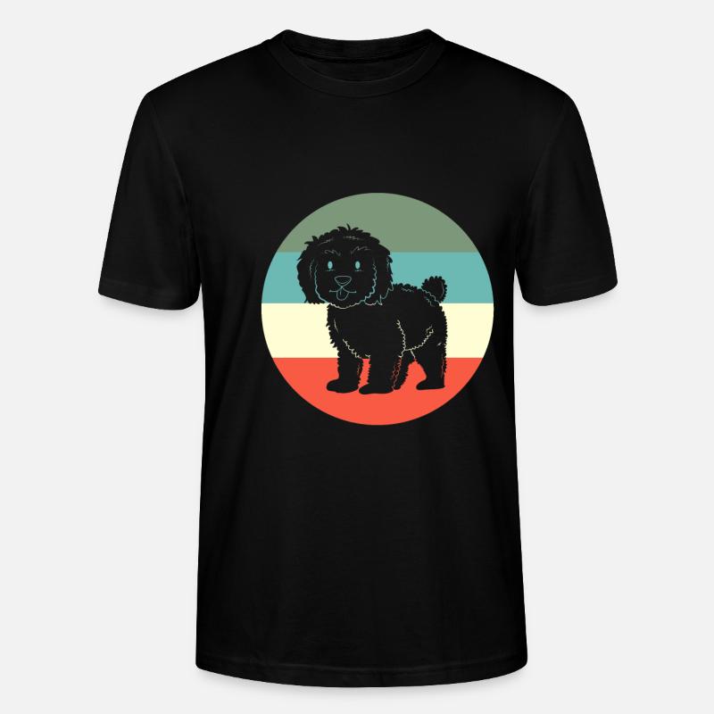 Goldendoodle - T-shirt bio CRAFTER Stanley Stella Unisexe - noir