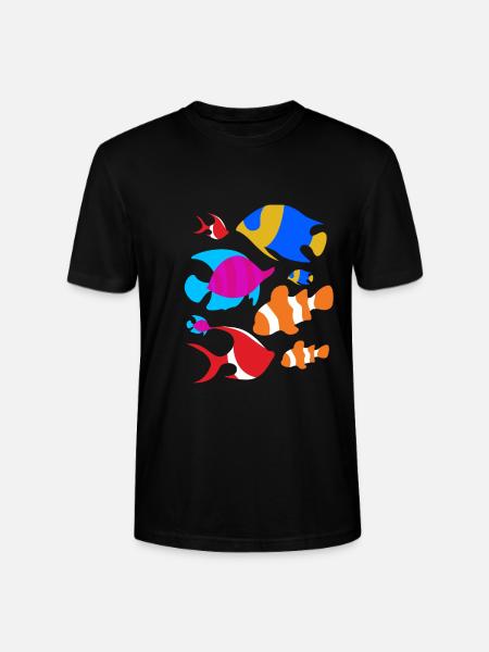 Aquarium Aquarist - Stanley/Stella CRAFTER Unisex Organic T-Shirt - black