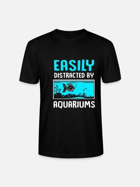 Aquarium Aquarist - Stanley/Stella CRAFTER Unisex Organic T-Shirt - black