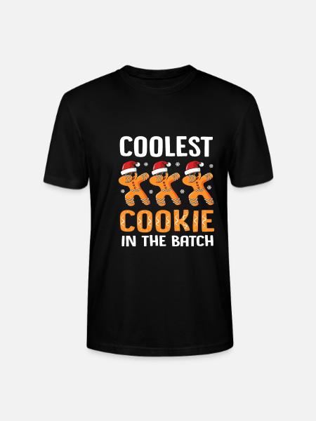 Lebkuchenmann Lebkuchenherz Lebkuchen Naschen - Stanley/Stella Unisex Bio-T-Shirt CRAFTER - Schwarz