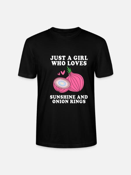 onion - Stanley/Stella CRAFTER Unisex Organic T-Shirt - black