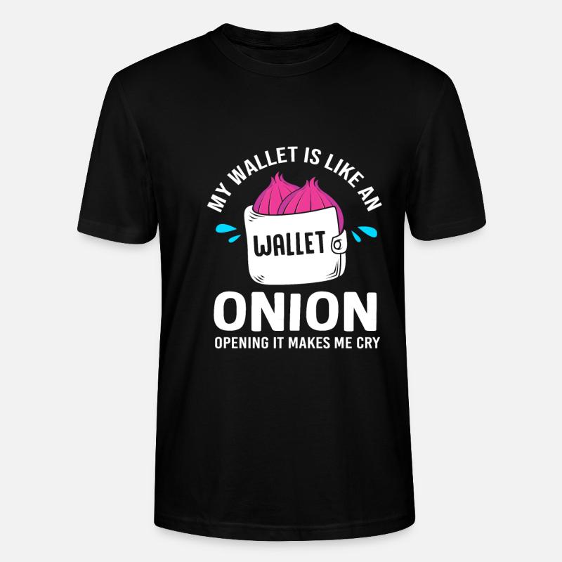 Oignon - T-shirt bio CRAFTER Stanley Stella Unisexe - noir