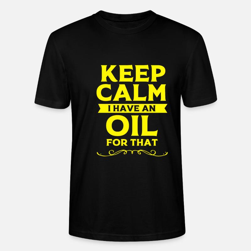 Ätherisches Öl - Stanley/Stella Unisex Bio-T-Shirt CRAFTER - Schwarz
