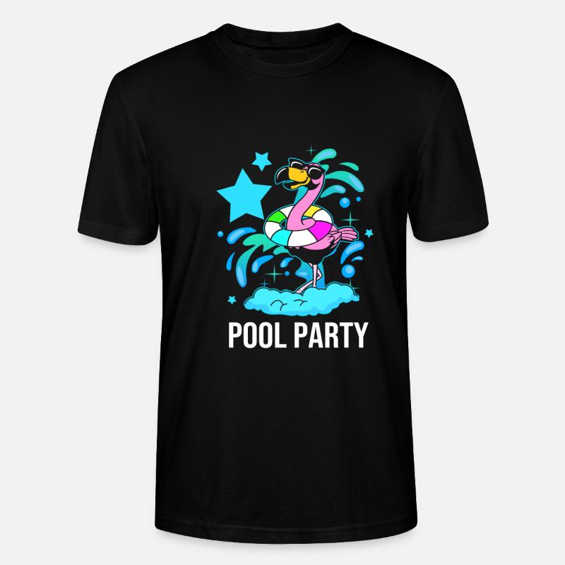Pool Party - Stanley/Stella Unisex Bio-T-Shirt CRAFTER - Schwarz
