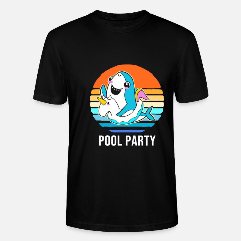 Pool Party - Stanley/Stella Unisex Bio-T-Shirt CRAFTER - Schwarz