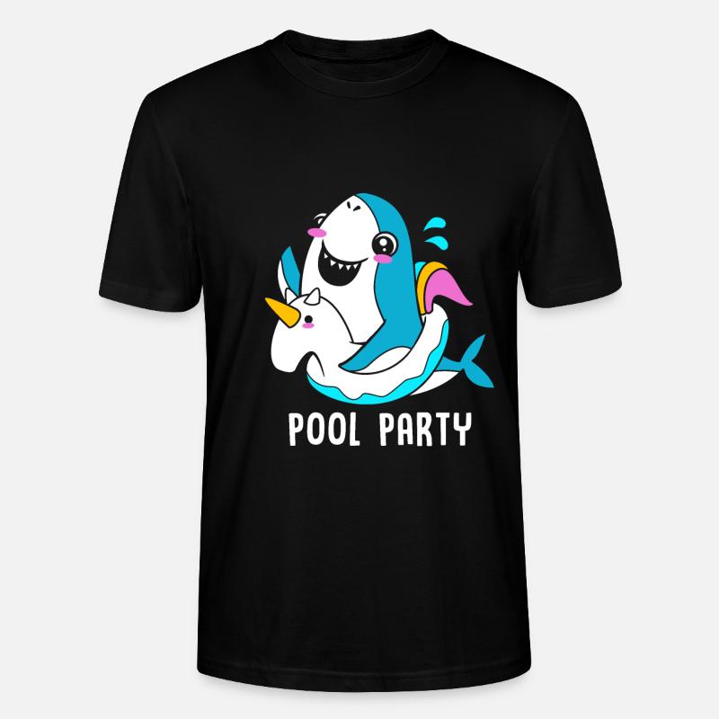 Pool Party - Stanley/Stella Unisex Bio-T-Shirt CRAFTER - Schwarz
