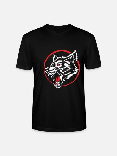 Werwolf - Stanley/Stella Unisex Bio-T-Shirt CRAFTER - Schwarz