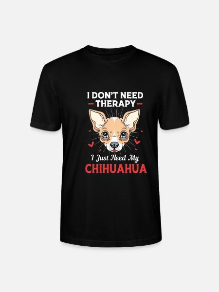 Chihuahua - Stanley/Stella Unisex Bio-T-Shirt CRAFTER - Schwarz