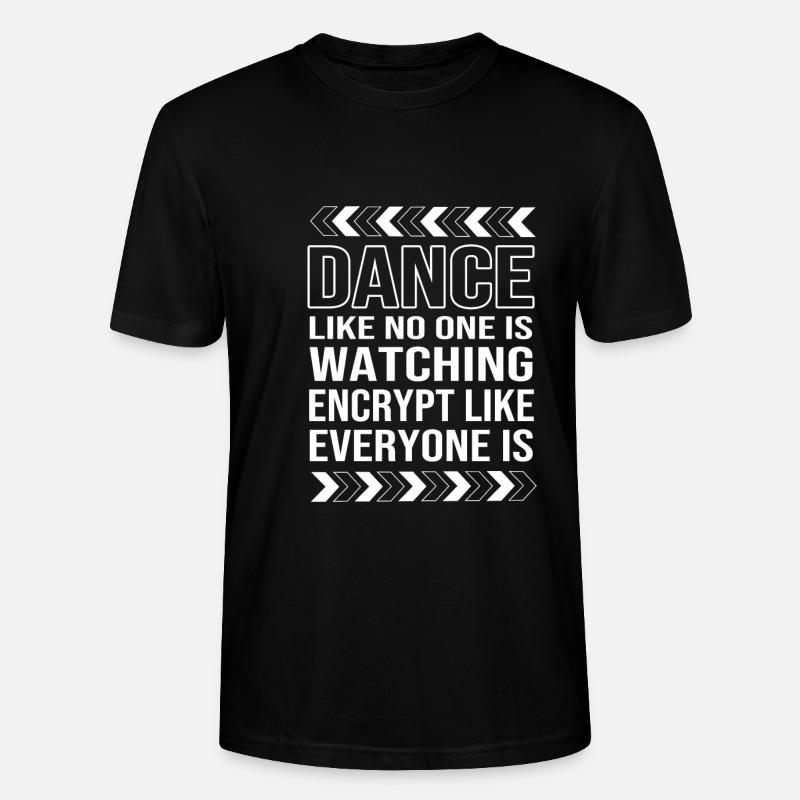 Cybersecurity Cyber Programmer Hacker - Stanley/Stella CRAFTER Unisex Organic T-Shirt - black