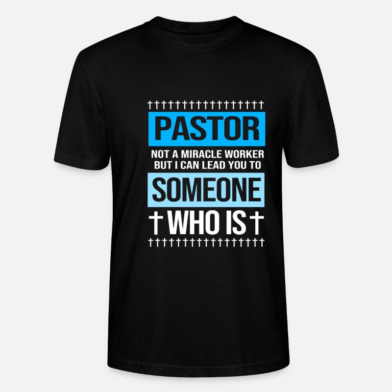 Pasteur - T-shirt bio CRAFTER Stanley Stella Unisexe - noir