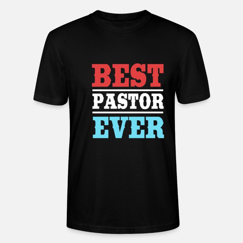 Pasteur - T-shirt bio CRAFTER Stanley Stella Unisexe - noir