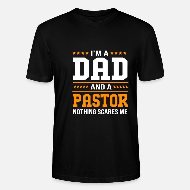 Pasteur - T-shirt bio CRAFTER Stanley Stella Unisexe - noir