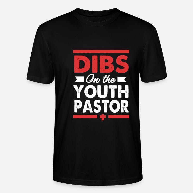 Pasteur des jeunes - T-shirt bio CRAFTER Stanley Stella Unisexe - noir