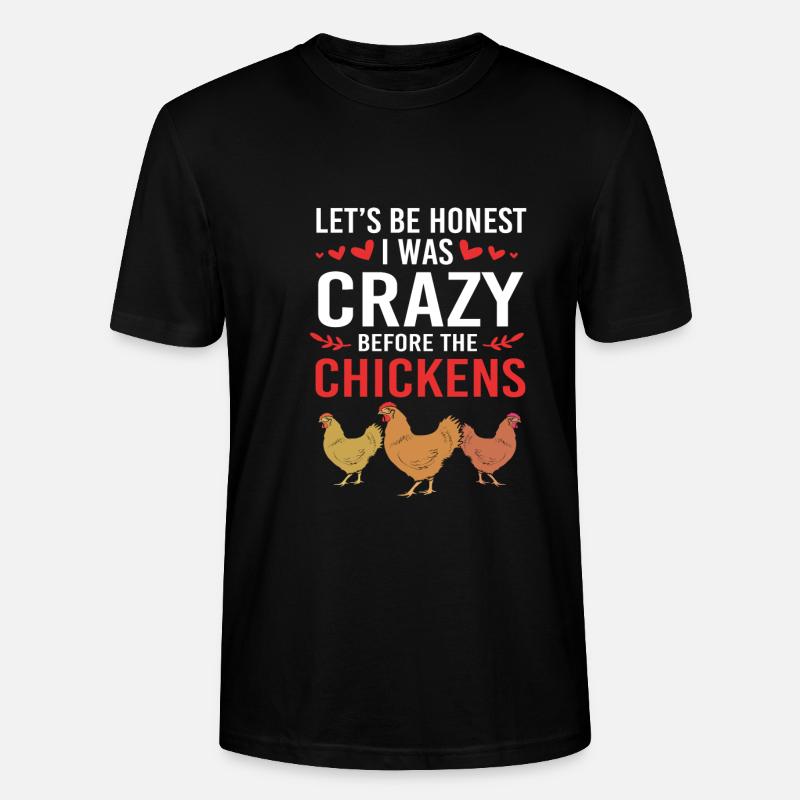 Poulet Volaille - T-shirt bio CRAFTER Stanley Stella Unisexe - noir