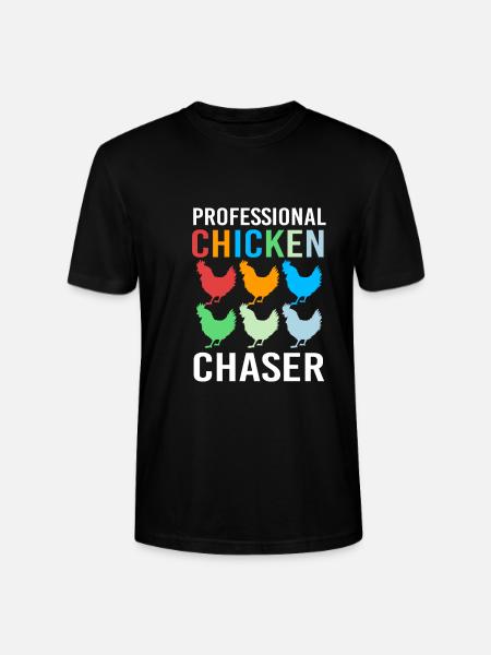 Chicken Poultry - Stanley/Stella CRAFTER Unisex Organic T-Shirt - black