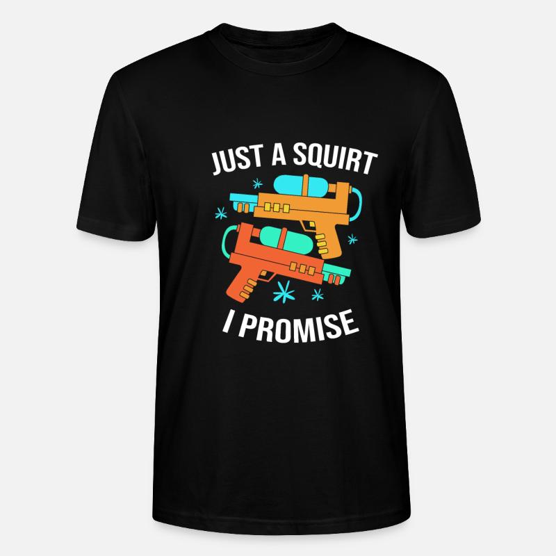 Pistolet à eau - T-shirt bio CRAFTER Stanley Stella Unisexe - noir