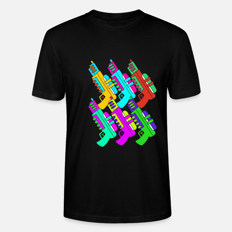 Pistolet à eau - T-shirt bio CRAFTER Stanley Stella Unisexe - noir