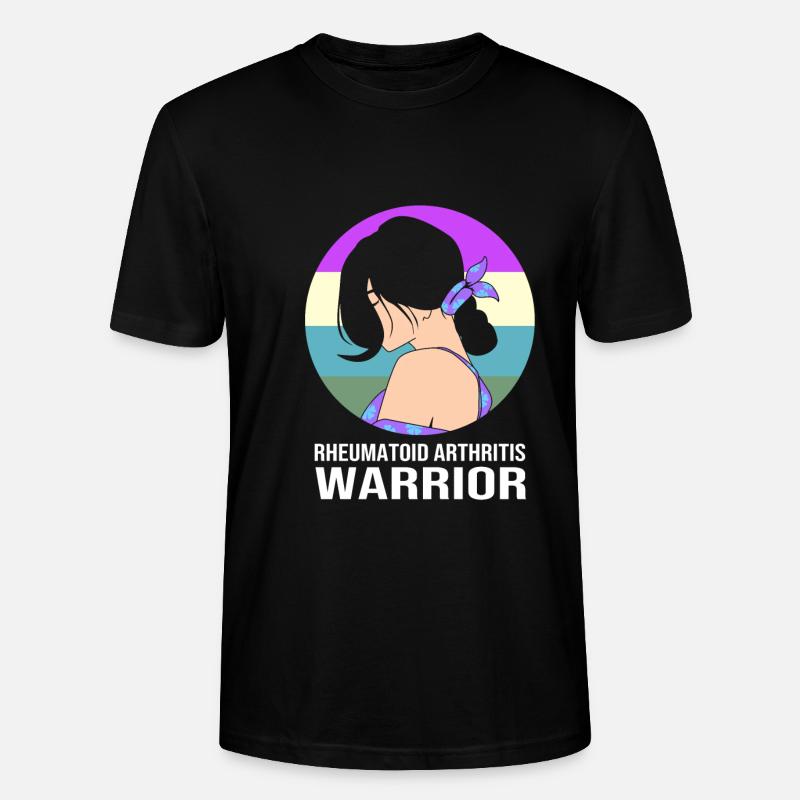 Rheuma Arthritis - Stanley/Stella Unisex Bio-T-Shirt CRAFTER - Schwarz