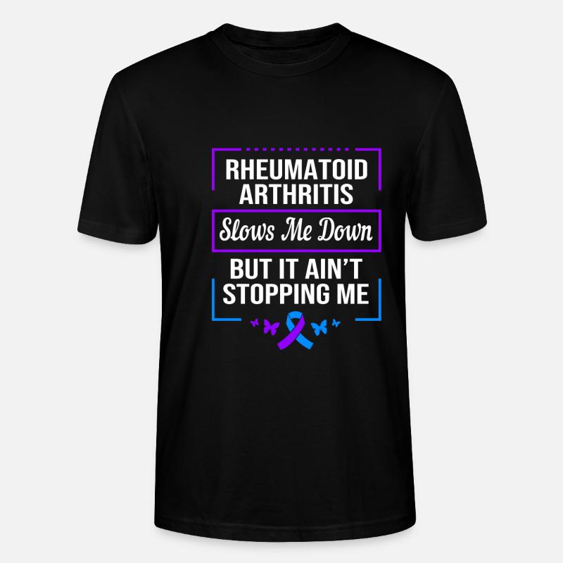 Rheuma Arthritis - Stanley/Stella Unisex Bio-T-Shirt CRAFTER - Schwarz