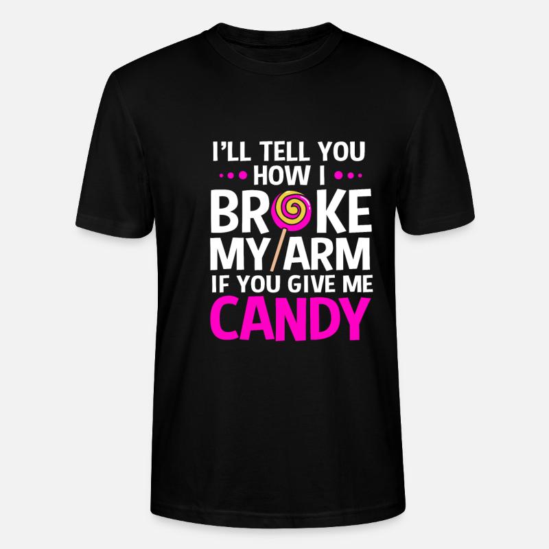 Gebrochener Arm Knochen Knochenbruch - Stanley/Stella Unisex Bio-T-Shirt CRAFTER - Schwarz
