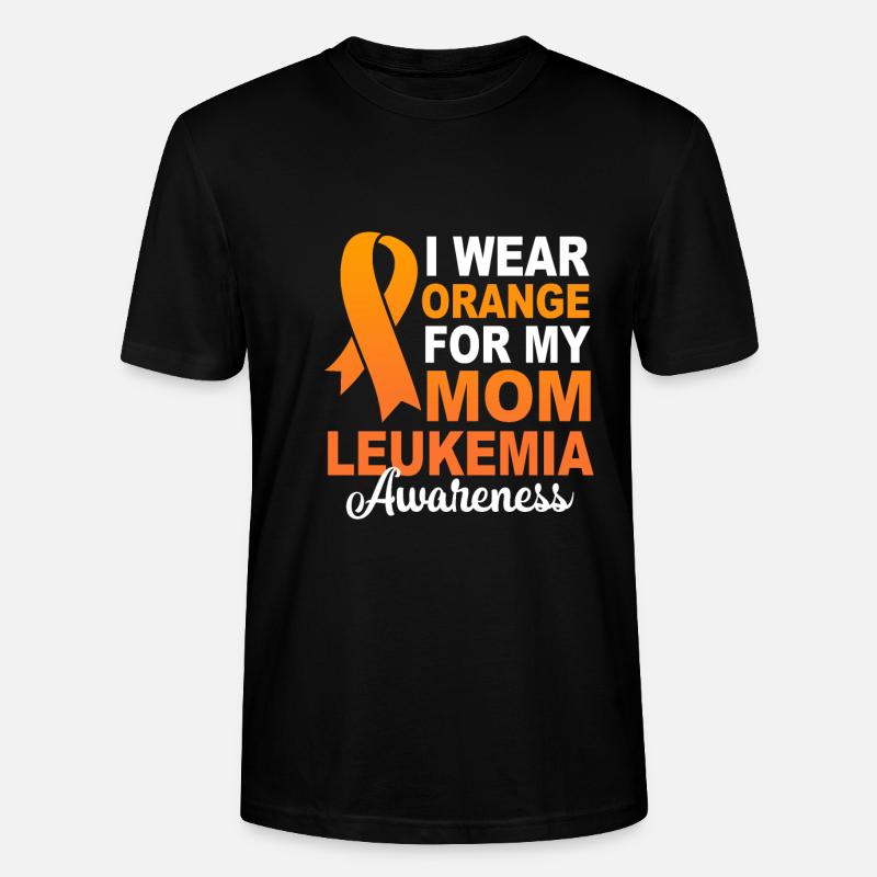 Leukämie Bewusstsein - Stanley/Stella Unisex Bio-T-Shirt CRAFTER - Schwarz