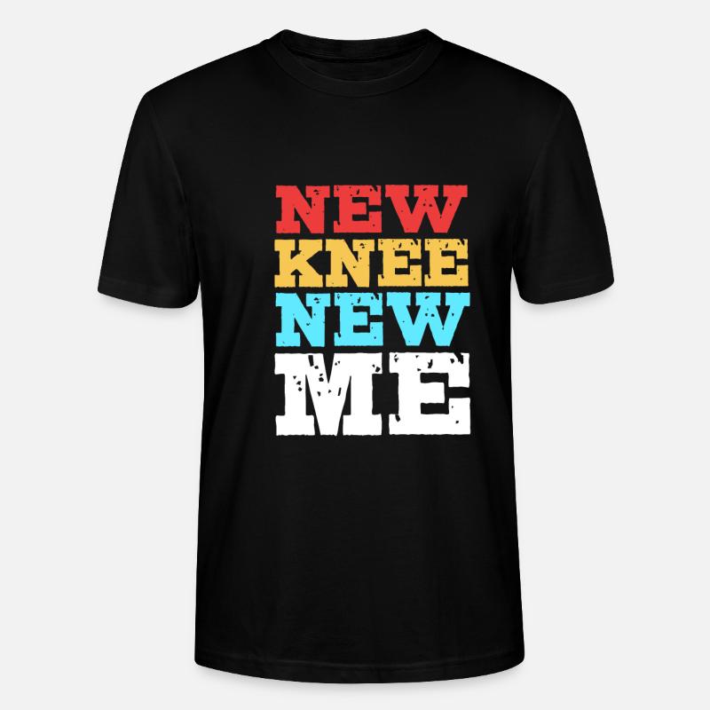 Knie Operation - Stanley/Stella Unisex Bio-T-Shirt CRAFTER - Schwarz