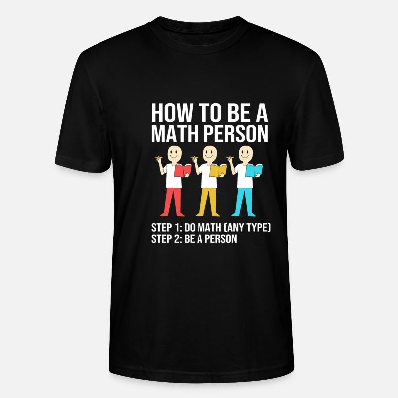 Mathematik - Stanley/Stella Unisex Bio-T-Shirt CRAFTER - Schwarz