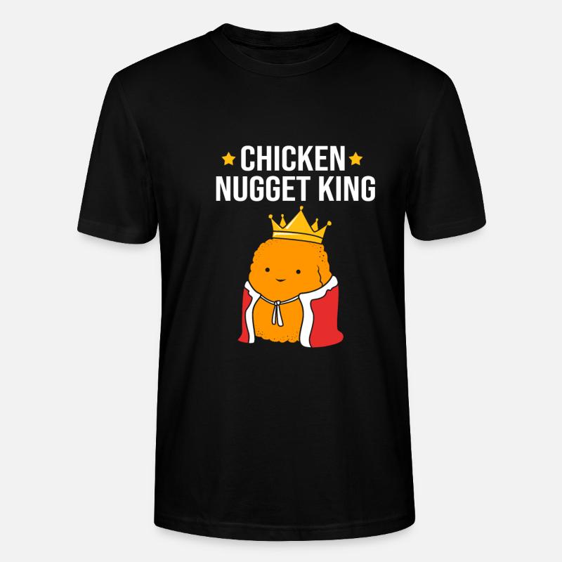 Nuggets de poulet - T-shirt bio CRAFTER Stanley Stella Unisexe - noir