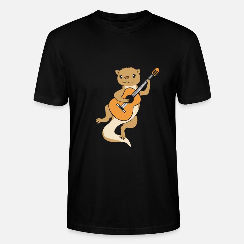 Otter - Stanley/Stella Unisex Bio-T-Shirt CRAFTER - Schwarz
