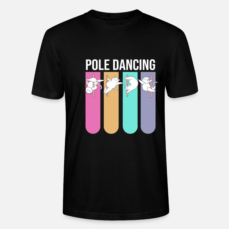Pole Dance - Stanley/Stella Unisex Bio-T-Shirt CRAFTER - Schwarz
