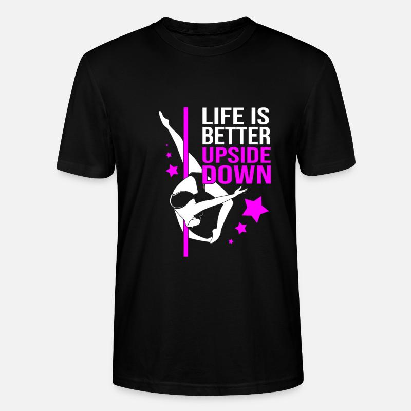 Pole Dance - Stanley/Stella Unisex Bio-T-Shirt CRAFTER - Schwarz