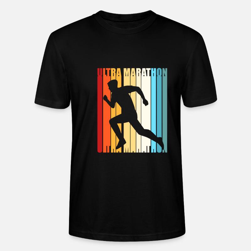 Trailrunning - Stanley/Stella Unisex Bio-T-Shirt CRAFTER - Schwarz