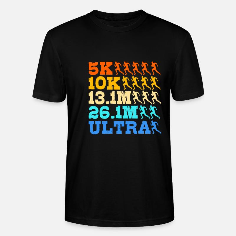 Trailrunning - Stanley/Stella Unisex Bio-T-Shirt CRAFTER - Schwarz