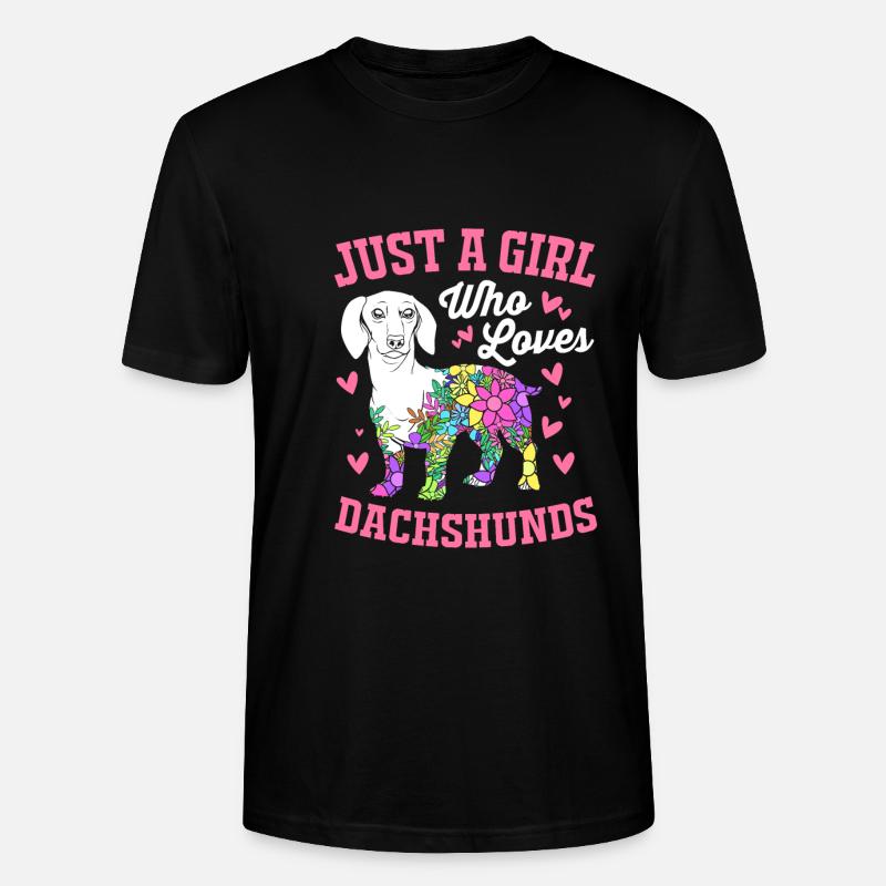 Dackel - Stanley/Stella Unisex Bio-T-Shirt CRAFTER - Schwarz
