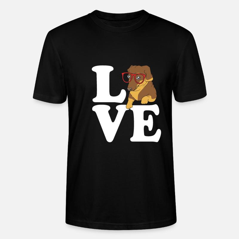 Teckel - T-shirt bio CRAFTER Stanley Stella Unisexe - noir