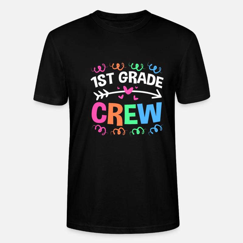 Erstklässler - Stanley/Stella Unisex Bio-T-Shirt CRAFTER - Schwarz
