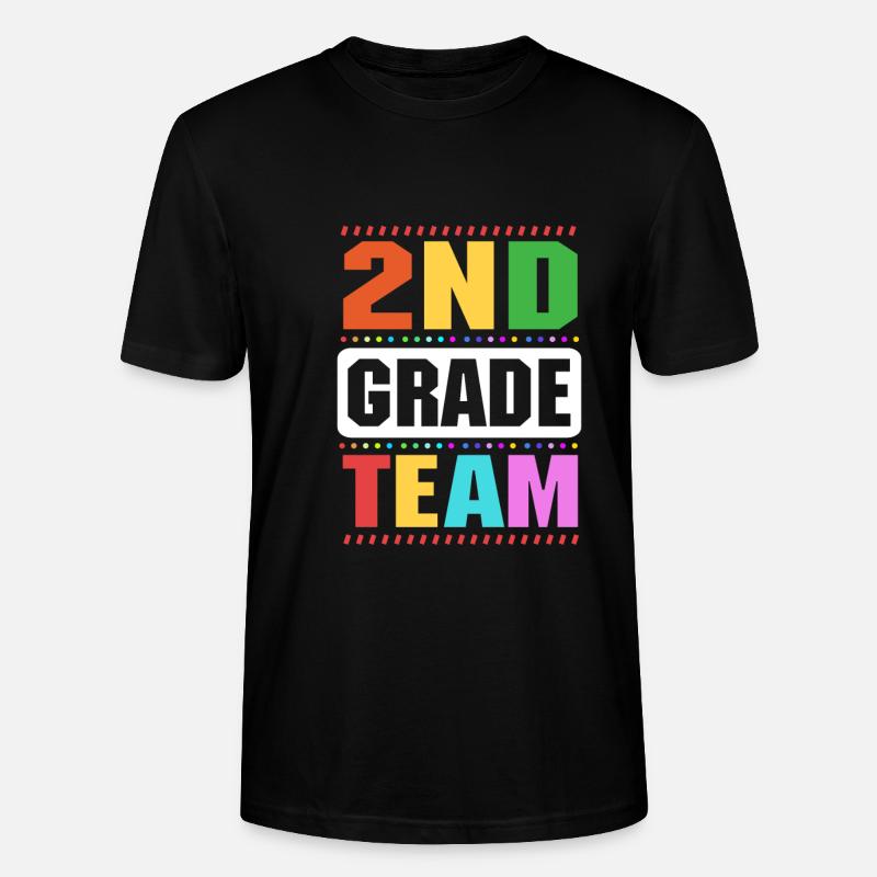 2. Klasse - Stanley/Stella Unisex Bio-T-Shirt CRAFTER - Schwarz